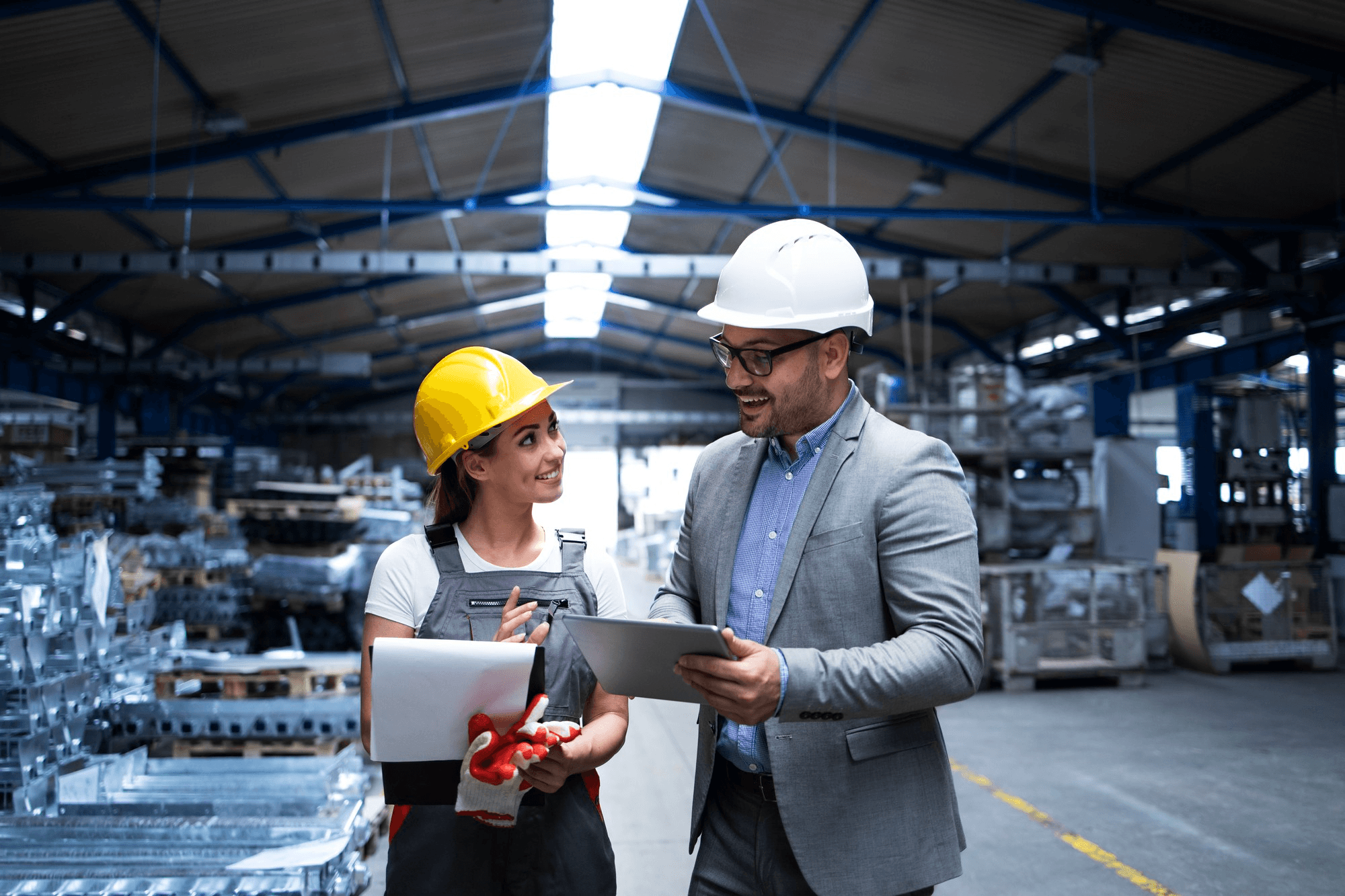 Personas trabajando